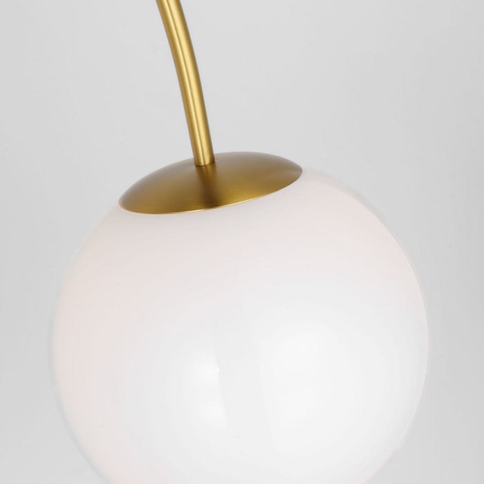 Visual Comfort Studio - KST1191BBS1 - One Light Floor Lamp - Noemie - Burnished Brass
