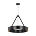 Visual Comfort Studio - LC1211AI-L1 - LED Chandelier - Leonard - Aged Iron