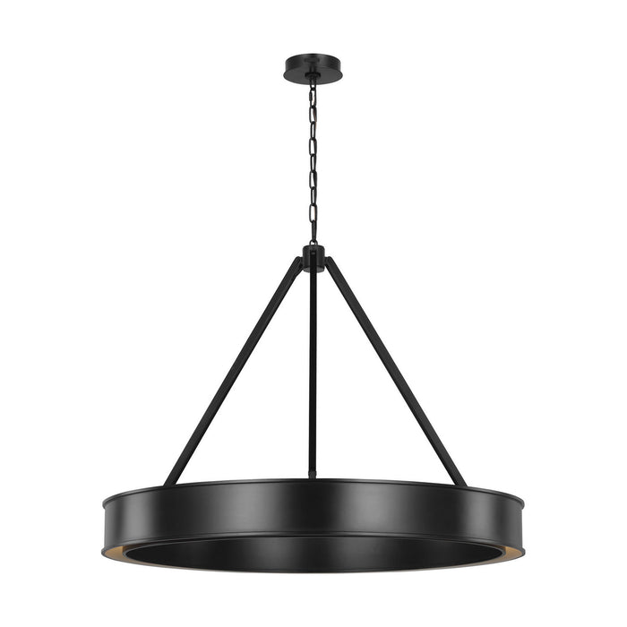 Visual Comfort Studio - LC1221AI-L1 - LED Chandelier - Leonard - Aged Iron