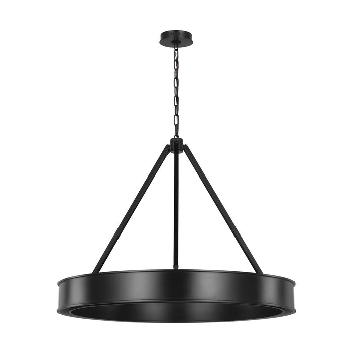Visual Comfort Studio - LC1221AI-L1 - LED Chandelier - Leonard - Aged Iron