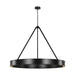 Visual Comfort Studio - LC1231AI-L1 - LED Chandelier - Leonard - Aged Iron