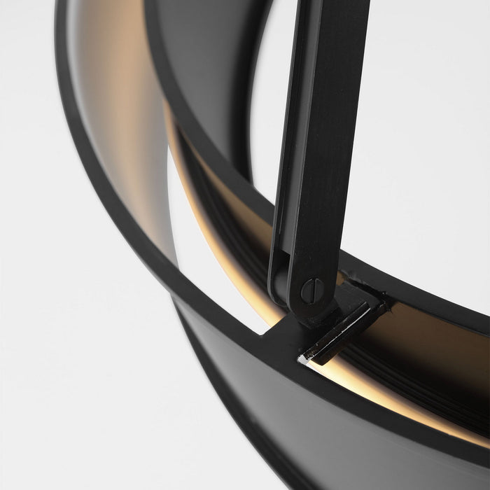 Visual Comfort Studio - LC1231AI-L1 - LED Chandelier - Leonard - Aged Iron