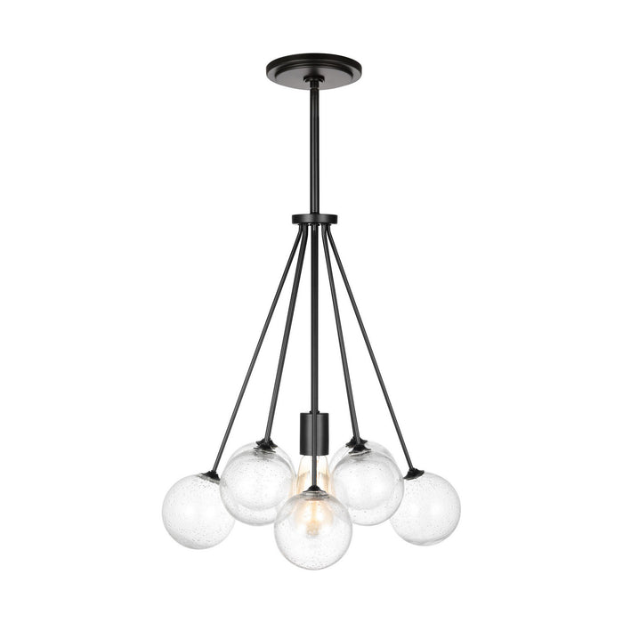 Visual Comfort Studio - 6514301-112 - One Light Pendant - Bronzeville - Midnight Black