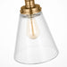Visual Comfort Studio - P1347SB - One Light Pendant - Baskin - Satin Brass