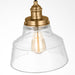 Visual Comfort Studio - P1348SB - One Light Pendant - Baskin - Satin Brass