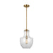 Visual Comfort Studio - P1461SB - One Light Pendant - Baylor - Satin Brass