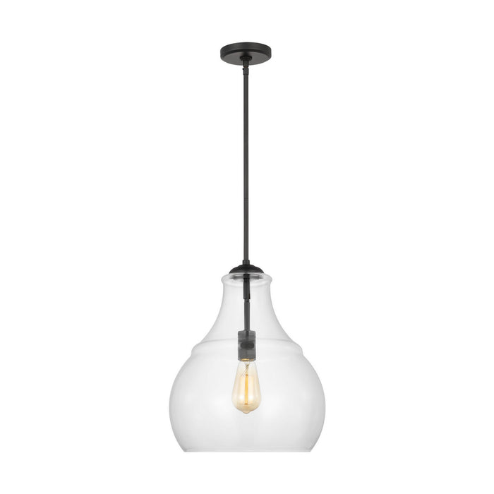 Visual Comfort Studio - P1483MBK - One Light Pendant - Zola - Midnight Black