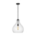 Visual Comfort Studio - P1483MBK - One Light Pendant - Zola - Midnight Black
