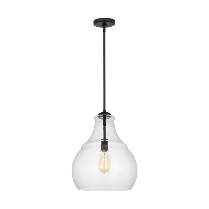 Visual Comfort Studio - P1483MBK - One Light Pendant - Zola - Midnight Black