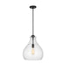 Visual Comfort Studio - P1483MBK - One Light Pendant - Zola - Midnight Black