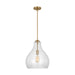 Visual Comfort Studio - P1483SB - One Light Pendant - Zola - Satin Brass
