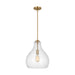 Visual Comfort Studio - P1483SB - One Light Pendant - Zola - Satin Brass