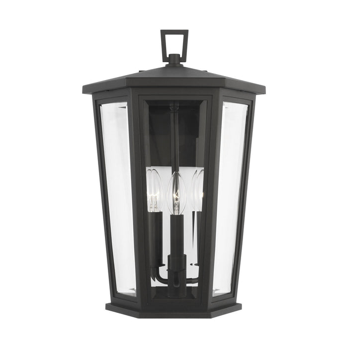 Visual Comfort Studio - SLO1063TXB - Three Light Wall Lantern - Witley - Textured Black