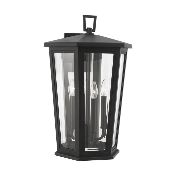 Visual Comfort Studio - SLO1074TXB - Four Light Wall Lantern - Witley - Textured Black
