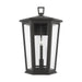 Visual Comfort Studio - SLO1074TXB - Four Light Wall Lantern - Witley - Textured Black