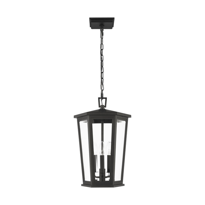 Visual Comfort Studio - SLO1083TXB - Three Light Post Lantern - Witley - Textured Black