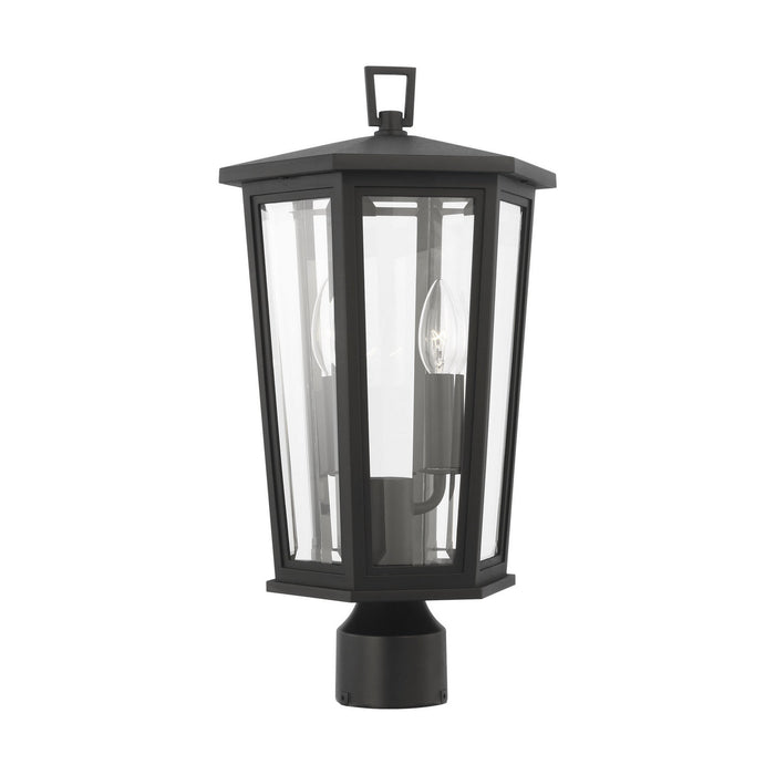 Visual Comfort Studio - SLO1092TXB - Two Light Post Lantern - Witley - Textured Black