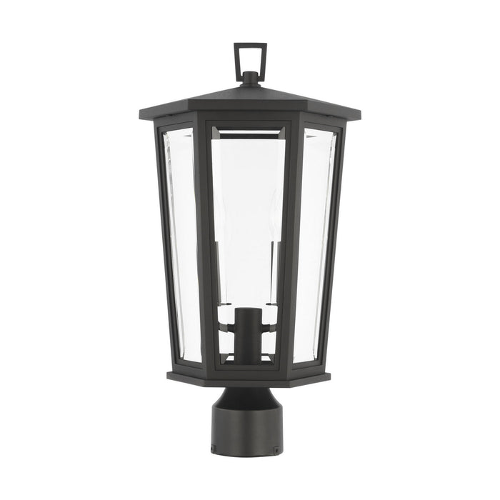 Visual Comfort Studio - SLO1092TXB - Two Light Post Lantern - Witley - Textured Black