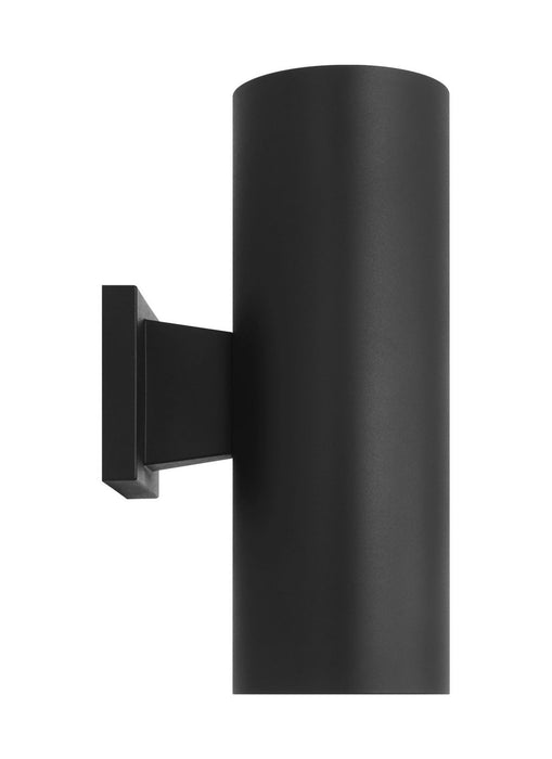 Visual Comfort Studio - SLO1152TXB - Two Light Wall Lantern - Outdoor Cylinders - Textured Black