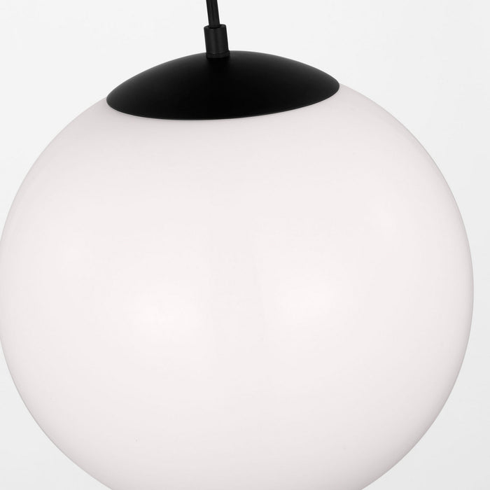 Visual Comfort Studio - 6024-112 - One Light Pendant - Leo - Hanging Globe - Midnight Black