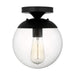 Visual Comfort Studio - 7501801-112 - One Light Pendant - Leo - Hanging Globe - Midnight Black