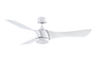 Fanimation - FPD6858MW - 56 Inches Ceiling Fan - Klear - Matte White