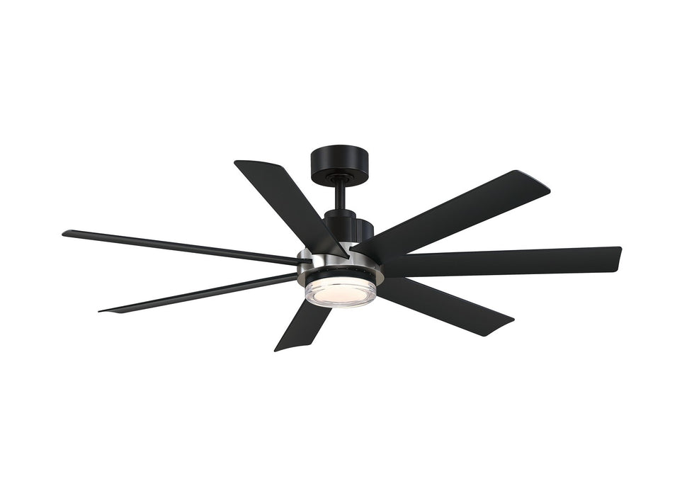Fanimation - FPD6865BLBN - 56 Inches Ceiling Fan - Pendry 56 - Black