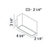 Eurofase - 28282-052 - LED Wall Mount - Vello - Black