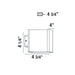 Eurofase - 28285-043 - LED Wall Mount - Crest - Black