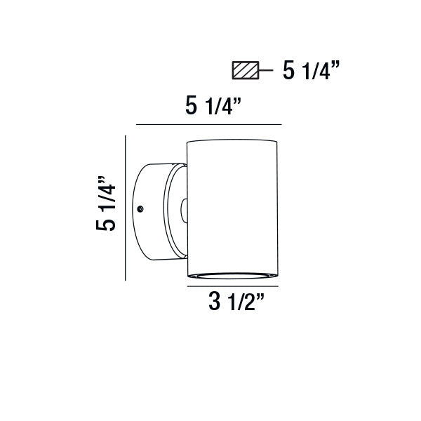 Eurofase - 28295-051 - LED Wall Mount - Glen - Black