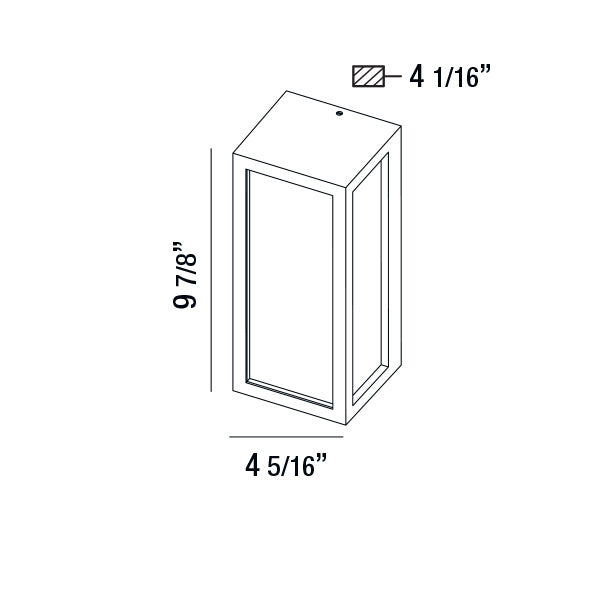 Eurofase - 31580-029 - LED Wall Mount - Architectural Outdoor - Black