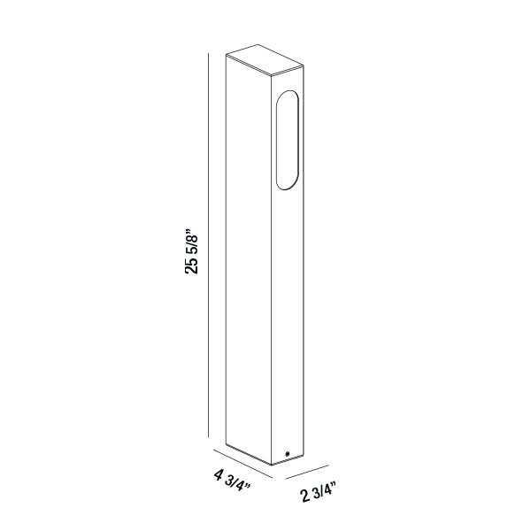 Eurofase - 31914-035 - LED Bollard - Architectural Outdoor - Black