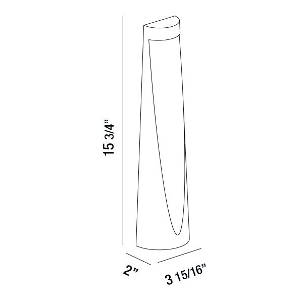Eurofase - 31916-052 - LED Bollard - Bira - Black