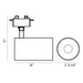 Eurofase - 35455-40-01 - LED Track Head - Charlie - Black