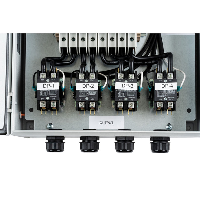 Eurofase - EFCB24M2 - Two Contactor - Light Gray