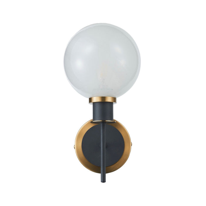 Artcraft - AC11871SW - One Light Wall Sconce - Gem - Black and Brushed Brass