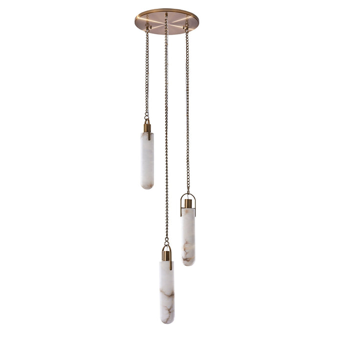 Kalco - 519276WB - LED Pendant - Flint Additions - Winter Brass