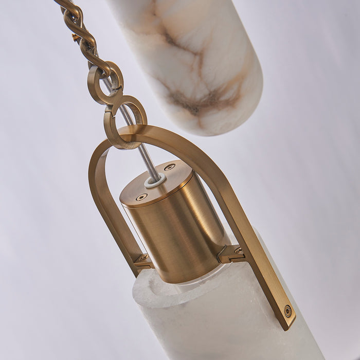 Kalco - 519276WB - LED Pendant - Flint Additions - Winter Brass