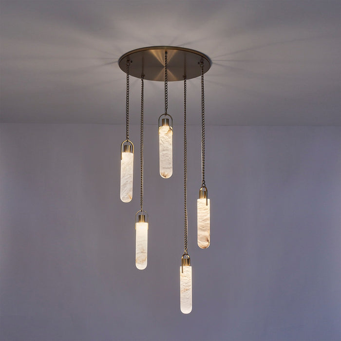 Kalco - 519277WB - LED Pendant - Flint Additions - Winter Brass