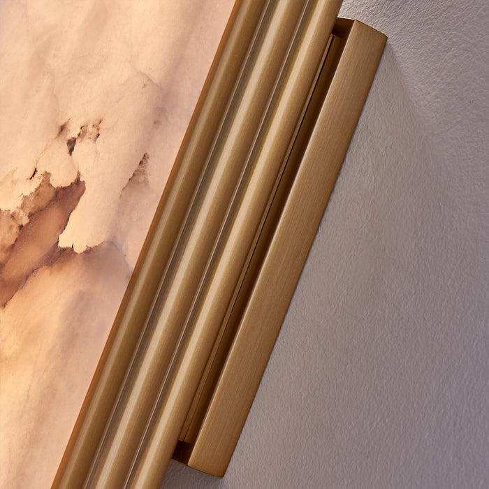 Kalco - 520721WB - LED Wall Sconce - Vertical - Winter Brass