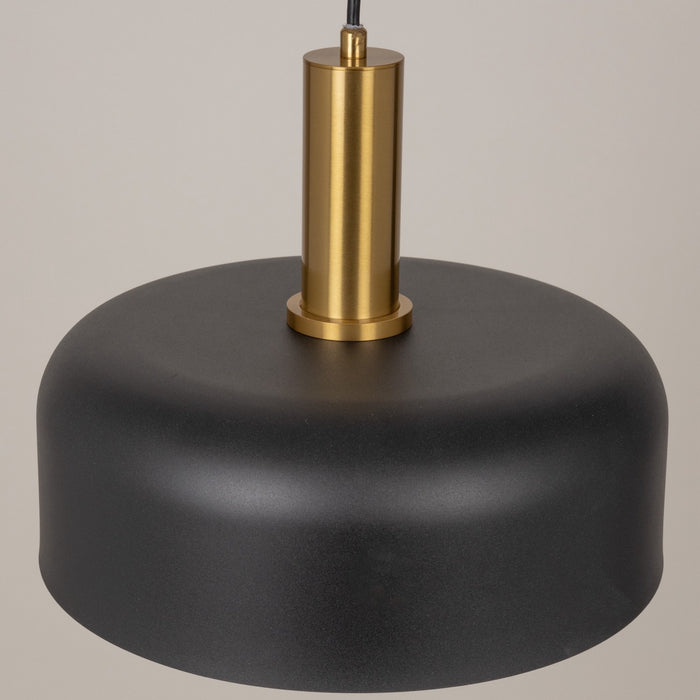 Artcraft - AC7421BB - One Light Pendant - Orsa - Black and Brushed Brass