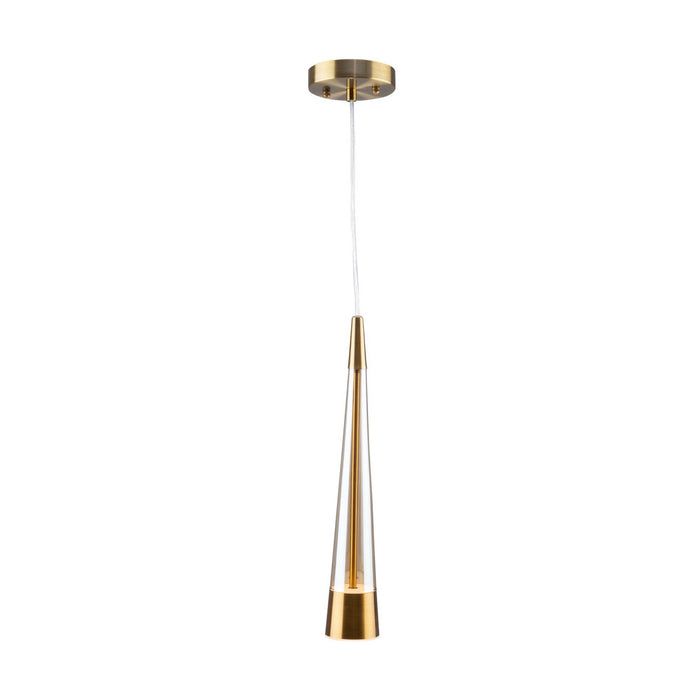 Artcraft - AC6821BR - LED Pendant - Sunnyvale - Brass