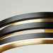 Artcraft - AC6751BB - LED Chandelier - Toledo - Black and Brushed Brass