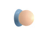 Justice Designs - CER-3040-SKBL - LED Wall Sconce - Ambiance - Sky Blue