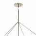 Kichler - 52629PN - Eight Light Foyer Pendant - Eisley - Polished Nickel