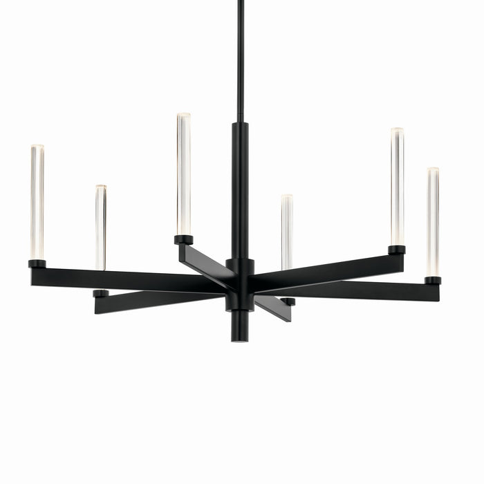 Kichler - 52667BK - LED Chandelier - Sycara - Black