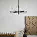 Kichler - 52667BK - LED Chandelier - Sycara - Black