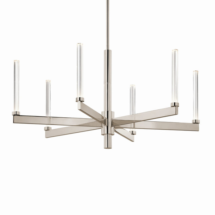 Kichler - 52667PN - LED Chandelier - Sycara - Polished Nickel