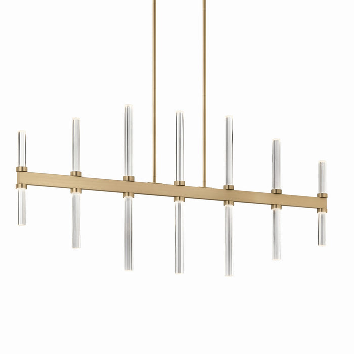 Kichler - 52670CPZ - LED Linear Chandelier - Sycara - Champagne Bronze