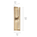 Kichler - 52671CPZ - LED Wall Sconce - Sycara - Champagne Bronze